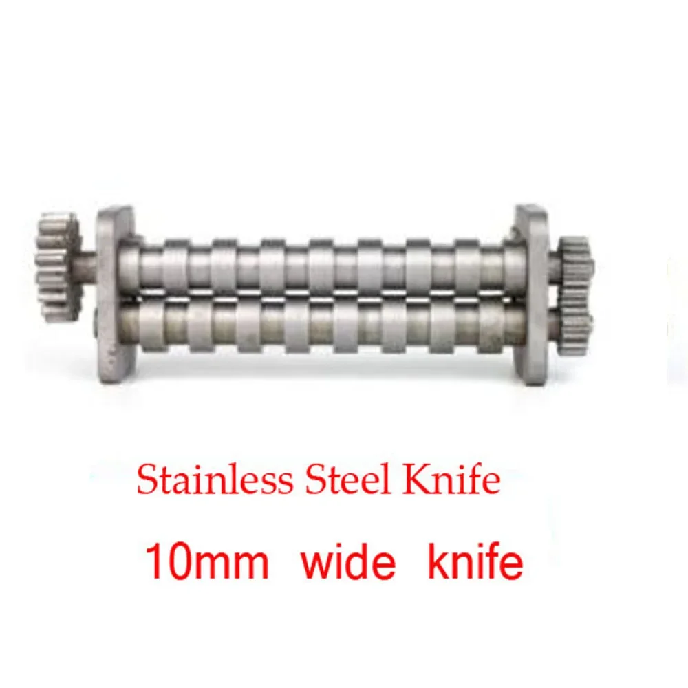 18cm Cold rolled steel knife or stainless steel knife for 180model Manual noodles machine 2mm/2.5mm/3mm/6mm/10mm
