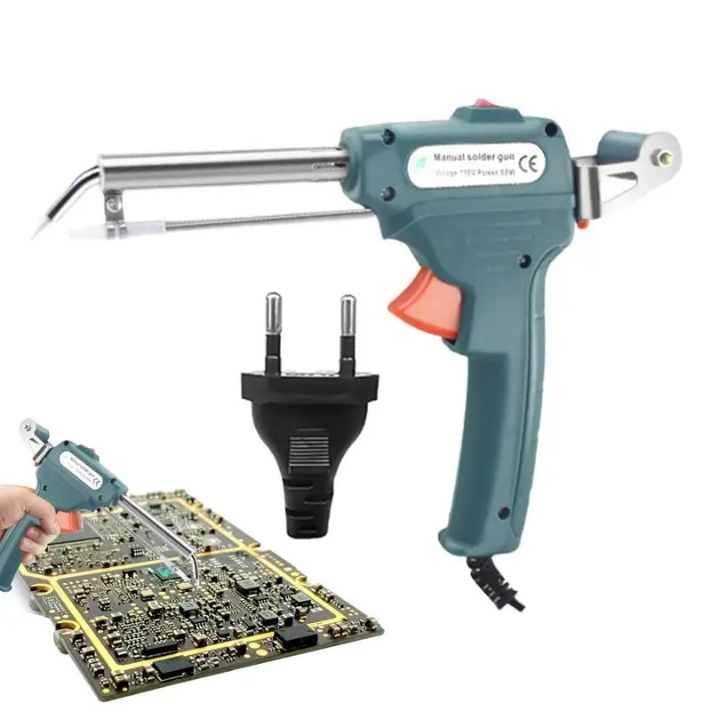 

Manual Welding Machine 60W Sturdy Handheld Soldering Iron Solder Tool Kit Multifunctional Soldering & Welding Repair Tool