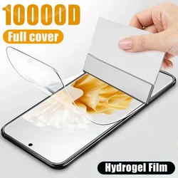 Hydrogel Screen Protector - 4-Pack Universal Premium Film for Hydrogel Film (Moto G52)