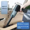 Wireless Car Vacuum Cleaner Dual Use for Home and Car 120W High Power Powerful Vehicle Vacuum Cleaner Black Home Appliance 6