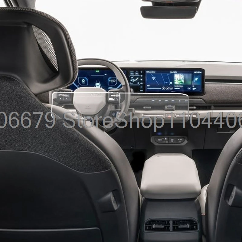 Verre Trempé Pour Kia EV3 2024 2025 12.3 Pouces Voiture LCD Gps Navigation Et Tableau De Bord écran Film Protecteur