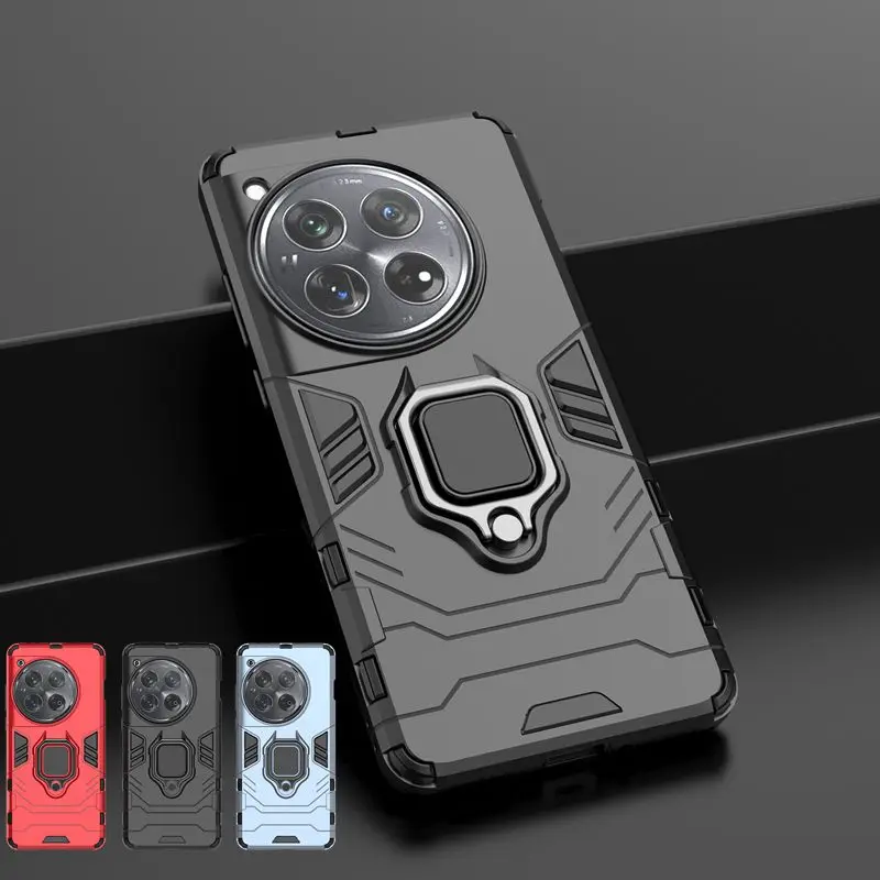 Per Oneplus 12 Case Armor Custodie Antiurto Per One Plus 12Oneplus12 1 + 12 Custodia Magnetica Per Anello Da Dito Anti-Caduta
