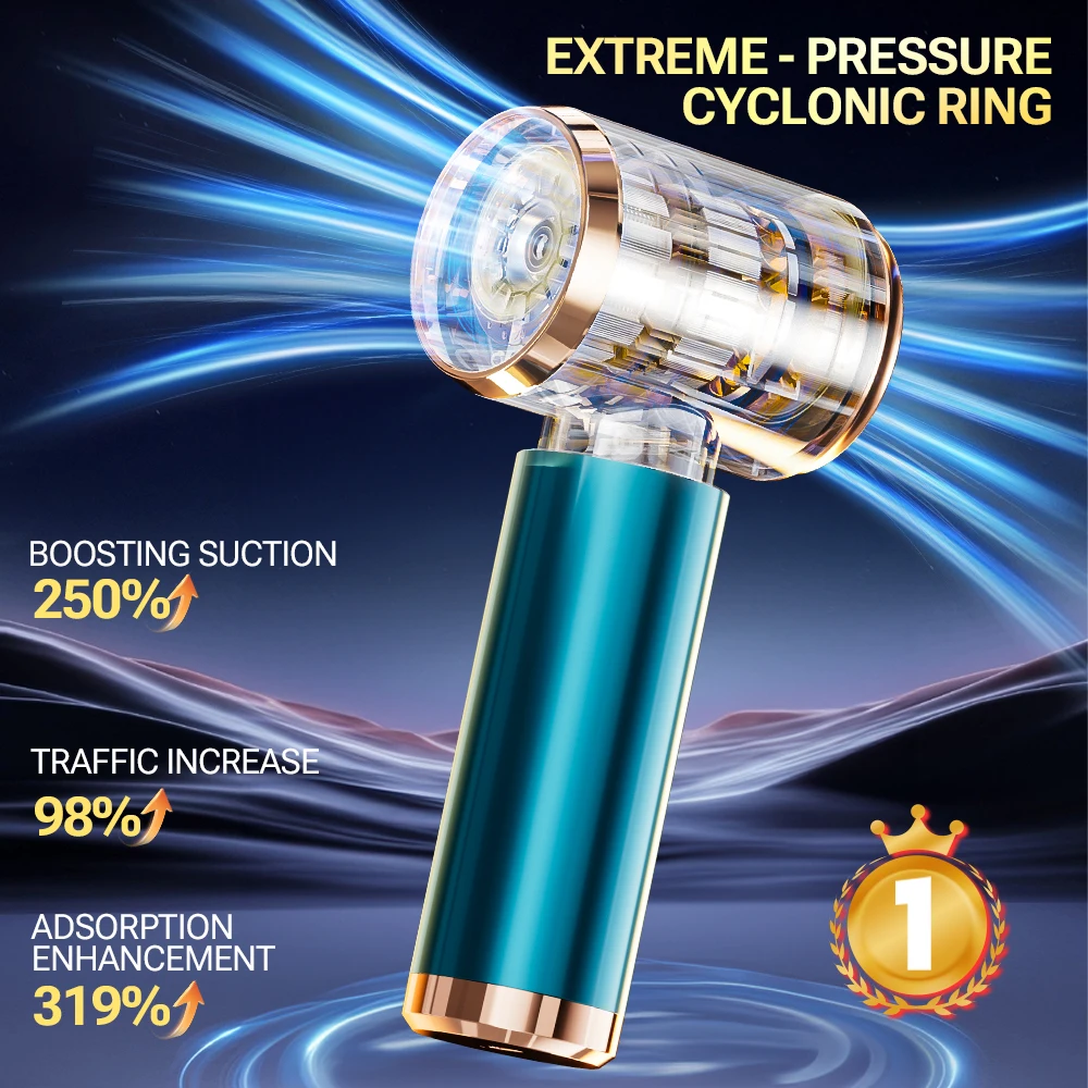 SZUK Portable Car Vacuum Cleaner Powerful Wireless Vacuum Cleaner 165000Pa Strong Suction Handheld Mini Vacuum Cleaner for Car 5