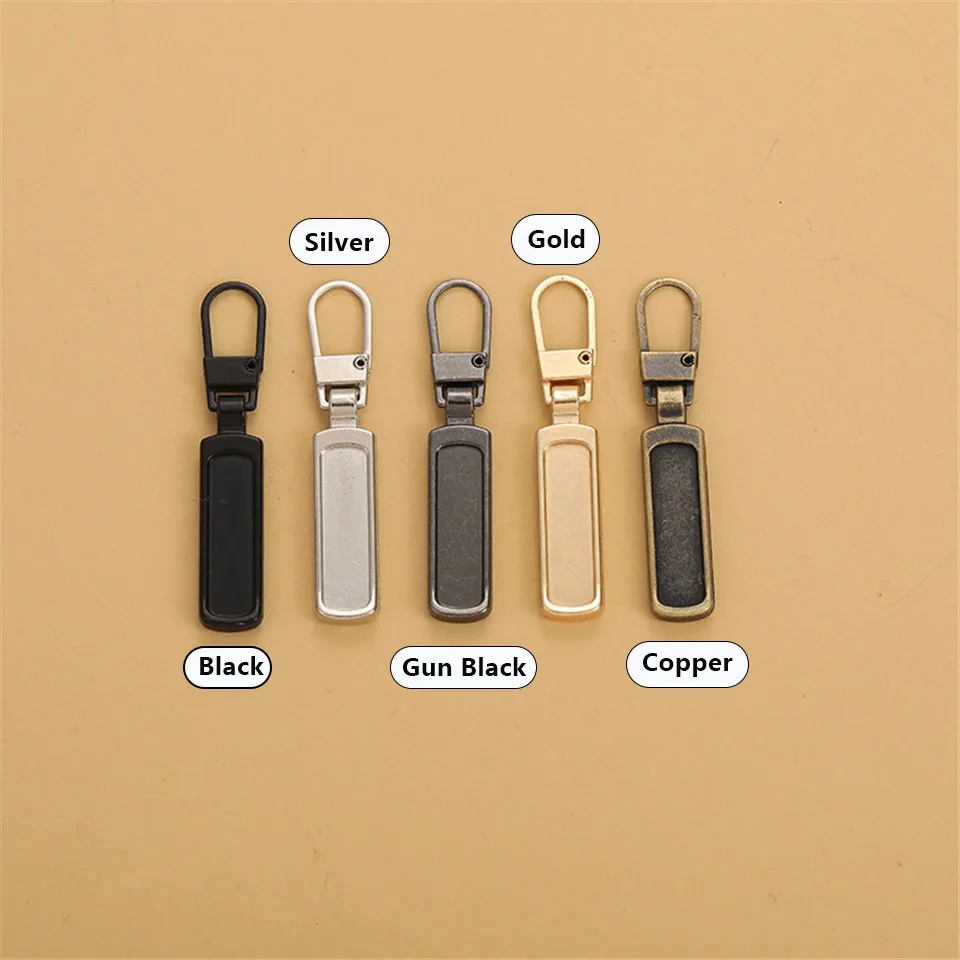 1Pc 8# 5# 3# Detachable Metal Zipper Pullers for Zipper Sliders Head Zippers  Repair for Backpack Coat Tab DIY Sewing Accessories - AliExpress