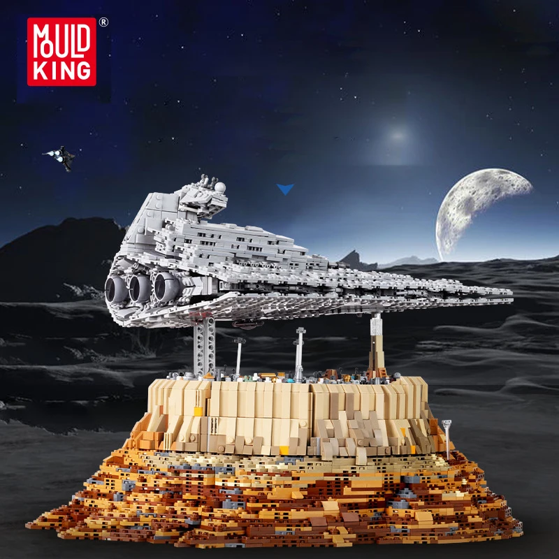 MOULD KING 21007 The Empire over Jedha City Block MOC-18916 Star