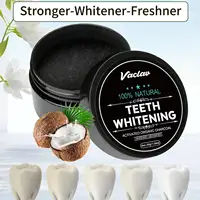Vaclav activated charcoal teeth whitening powder, charcoal teeth cleaning powder, coconut shell activated charcoal powder - Image 5