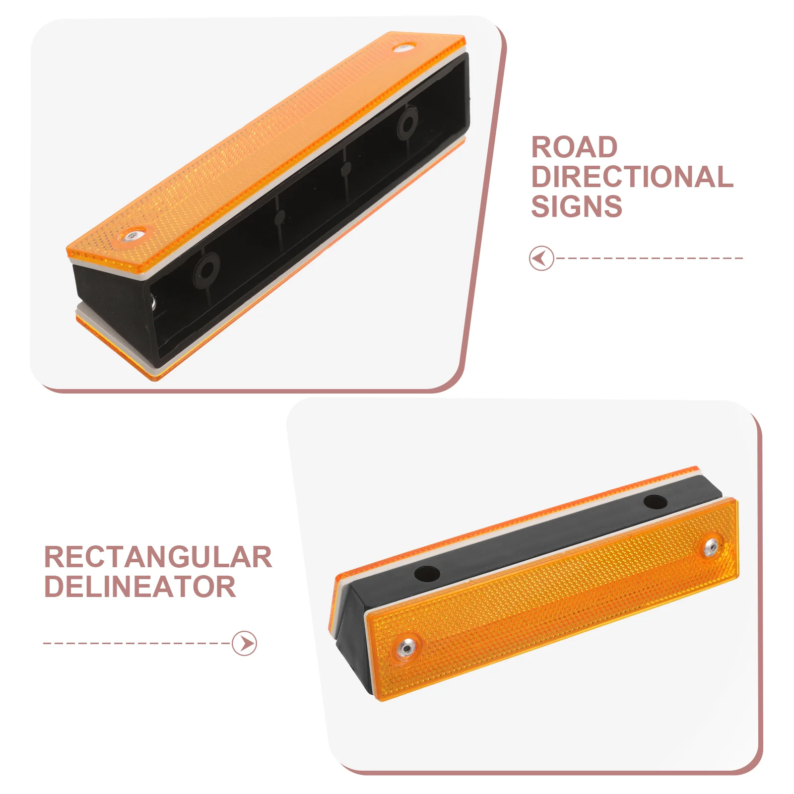 Рисунок 6 - отражающие барьеры для безопасности