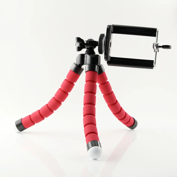 Mini Sponge Tripod For phone 360 Degree Lazy Octopus Holder Clip Action Camera Tripod For Gopro huawei xiaomi Smartphone Stand