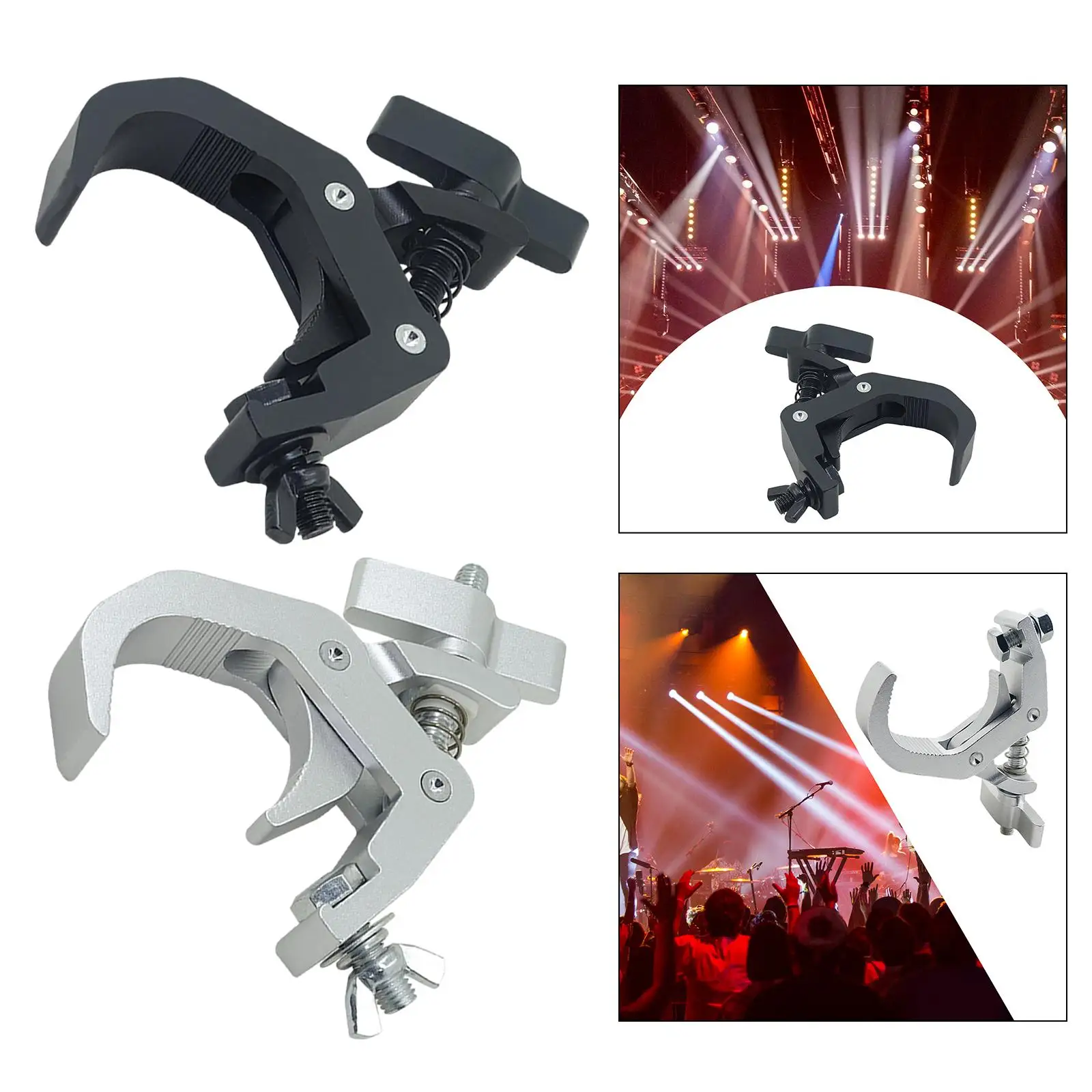 Stage Lights Clamp Nonslip Easy Installation Stage Lights Clamp Hook