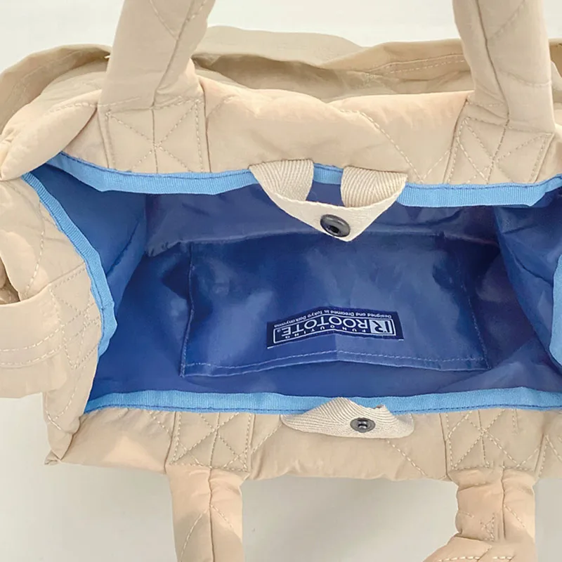 Cute Bag Women's Casual Crossbody Bag Large Capacity Tote Bag Fashion Printed Student Black Handbag