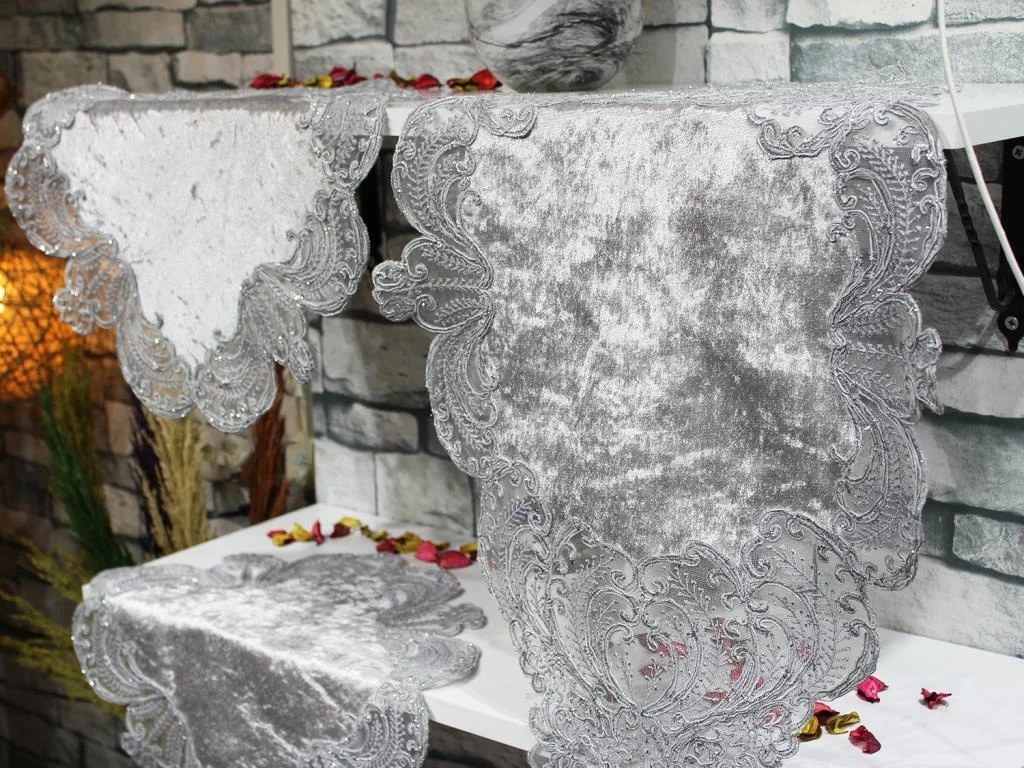 Dowry Disemi Jasmine 3 Piece Bedroom Set Gray