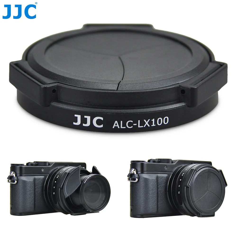 Jjc Dmw Lfac1自動レンズキャップカバーパナソニックlumix Dmc Lx100 Dmc Lx100ii Dc Lx100m2ライカd Lux 標準109 D Lux 7 Aliexpress 家電製品
