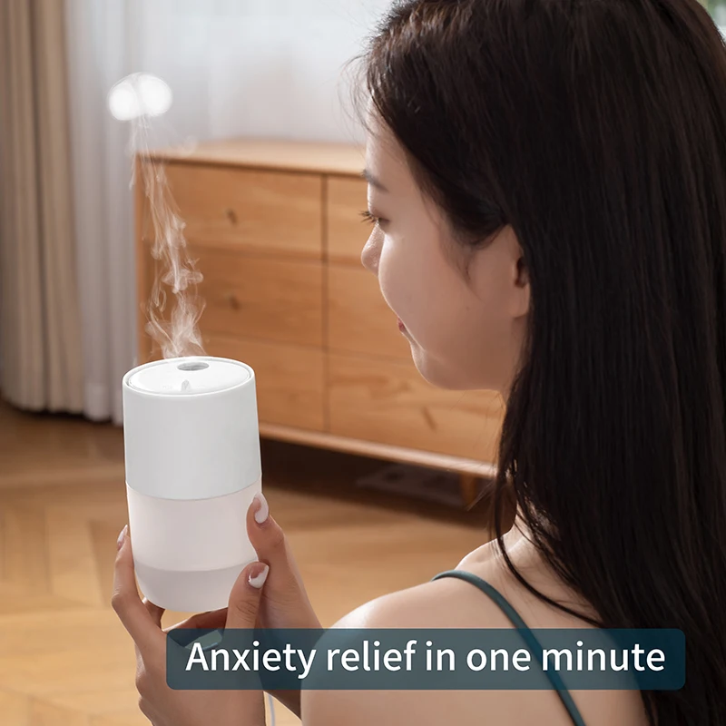 Portable 300ml Car Air Humidifier Jellyfish Portbale Aroma Diffuser USB Mist Sprayer Car Air Freshener Auto Interior Diffuser