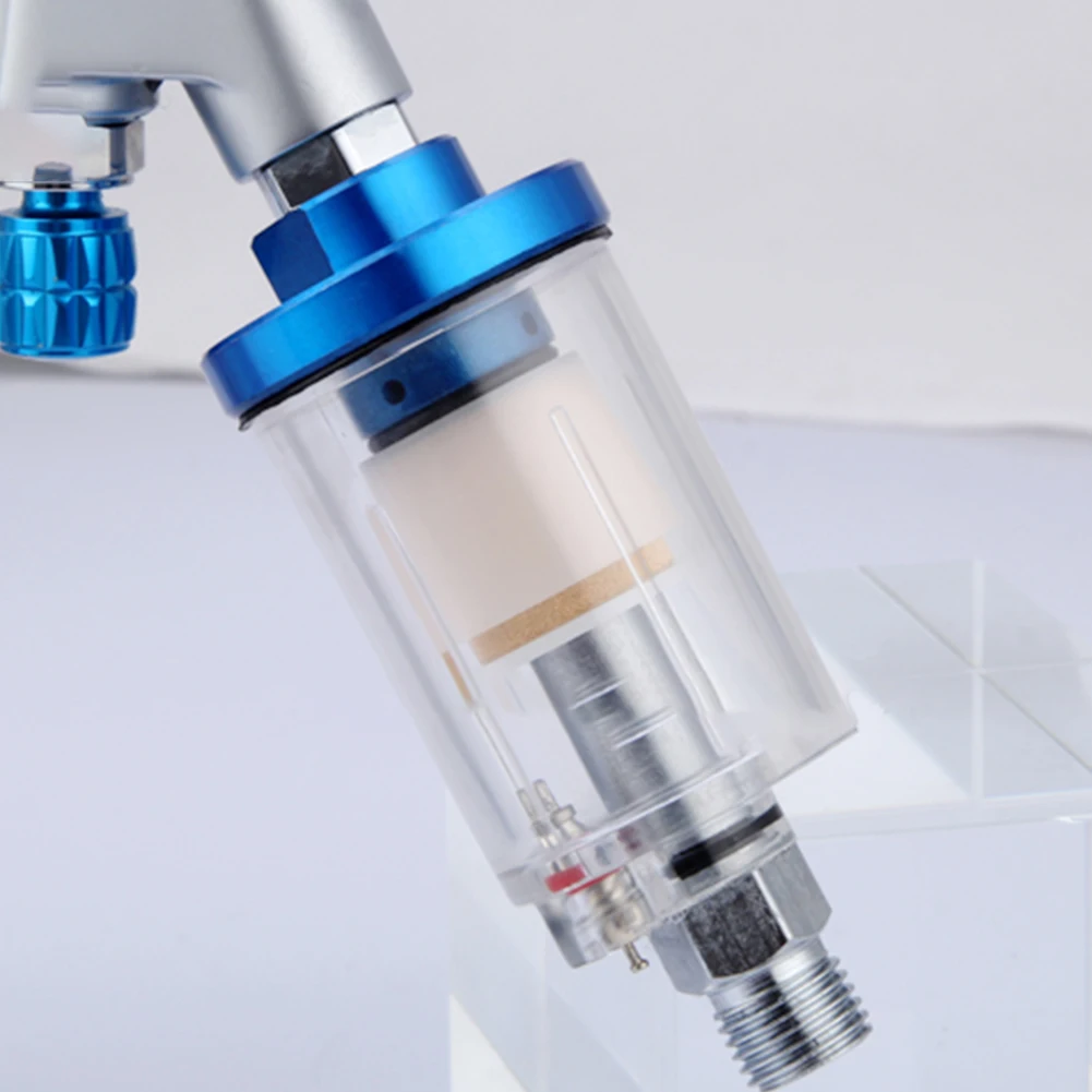 Spray In-line Water Trap Filter Pneumatic Tools Accessories for Airbrush 1/4 inch Water Oil Separator Inline Air Hose Filter