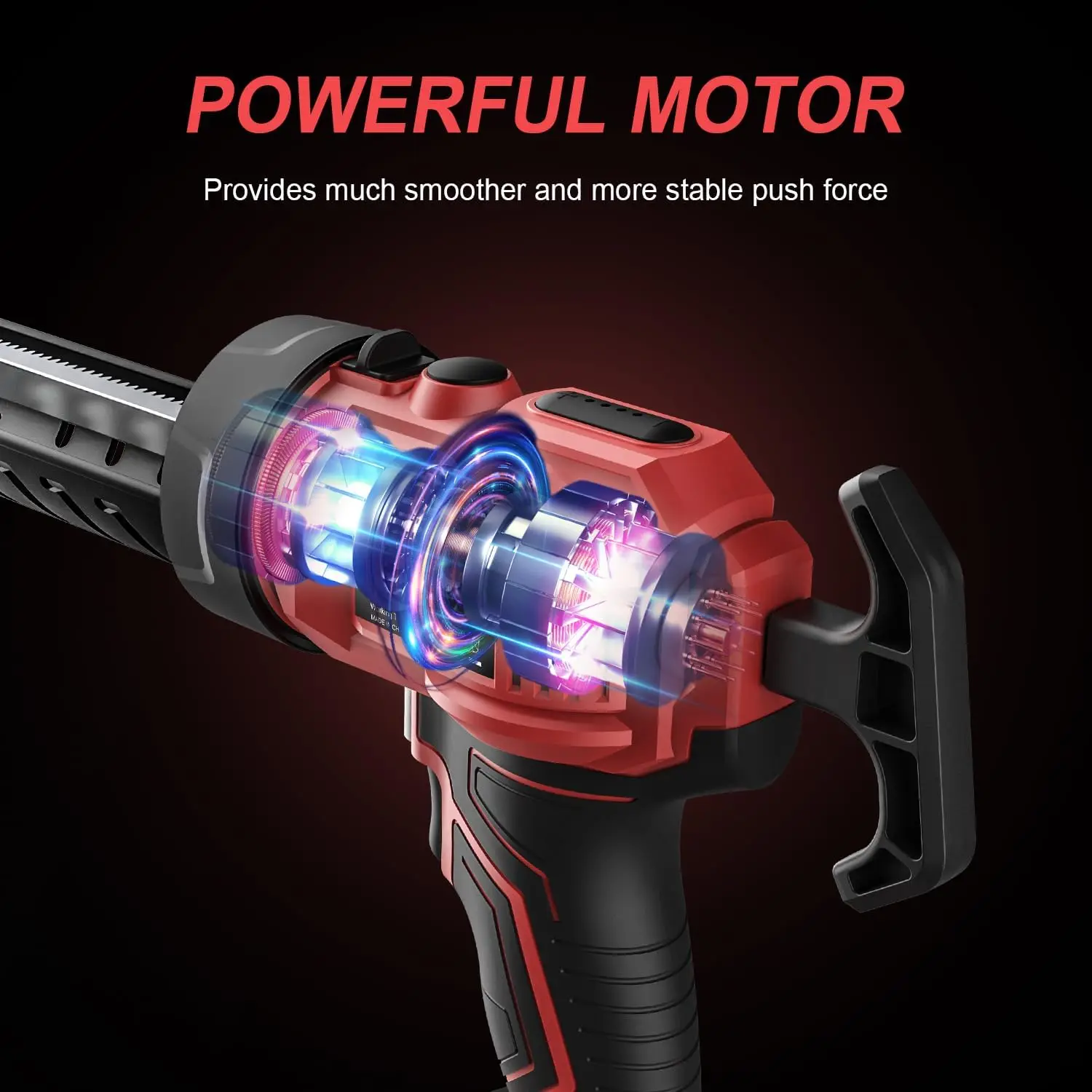 Cordless Caulking Gun Caulking Tool Gun Cordless Caulking Gun Electric Caulking Gun No Drip Caulk Gun Caulk Gun For 10 Oz Tube 6