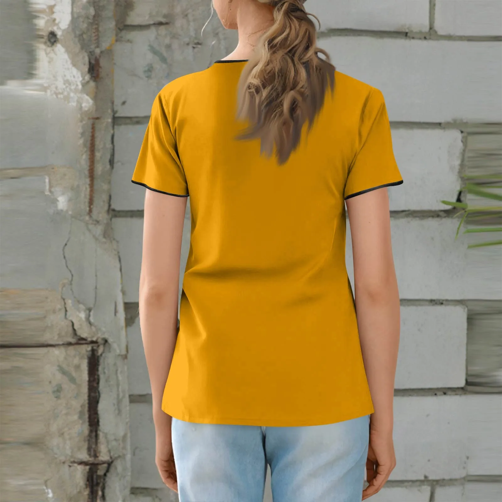 Modischer, einfarbiger Damen-Overall mit V-Ausschnitt und kurzen Ärmeln und Taschen, einfache, leichte, bequeme Oberteile für den Sommer – Detail 20