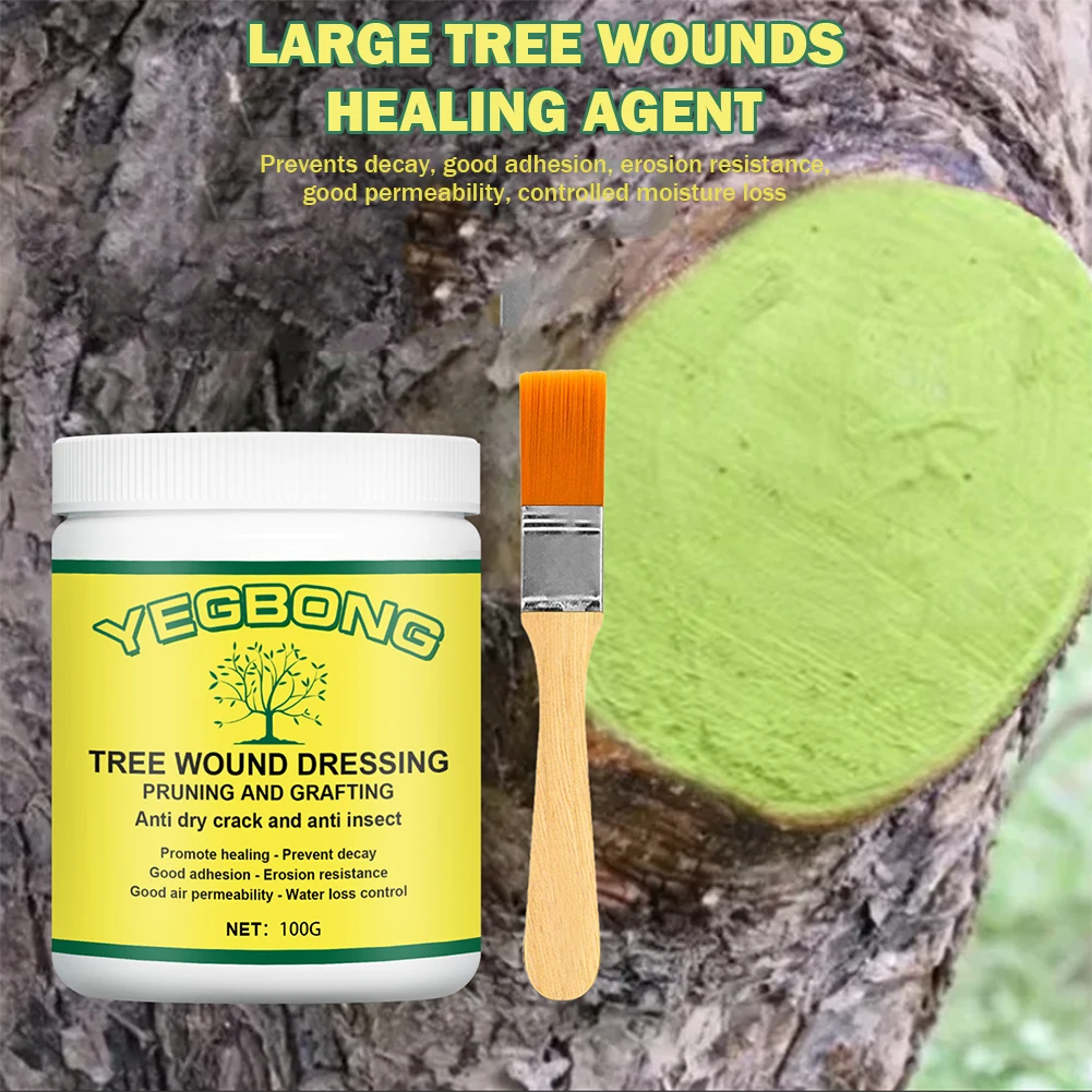 Tree Wound Sealer 500g-100g Tree Wound Dressing Tree Bonsai Wound Pruning Sealer Plant Cut Paste Pruning Compound For Plants Treatment Tools