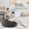 Stuffed Animal Storage Bean Bag Chair Cover (No Filler) Washable Soft Corduroy Cover for Adults Teens Organizing Plush Toys 5