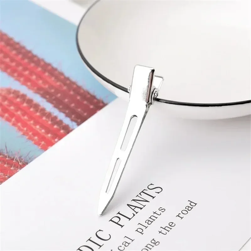 Hair Clips 10PCS Professional Ladies Salon Fixed No Bend No Crease Hairdressing Styling Tool