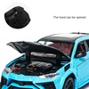 1:24 URUS SUV Alloy Modified Sports Car Model Diecast Metal Off-road Vehicle Model Simulation Sound and Light Childrens Toy Gift 4