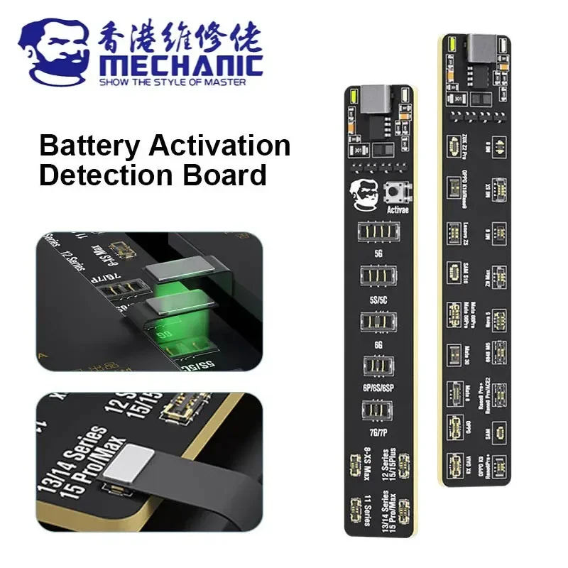 

MECHANIC F009 F018 Battery Activation Detection Board Intelligent Identification For Phone 5-15 Pro Max Android Phone Activation