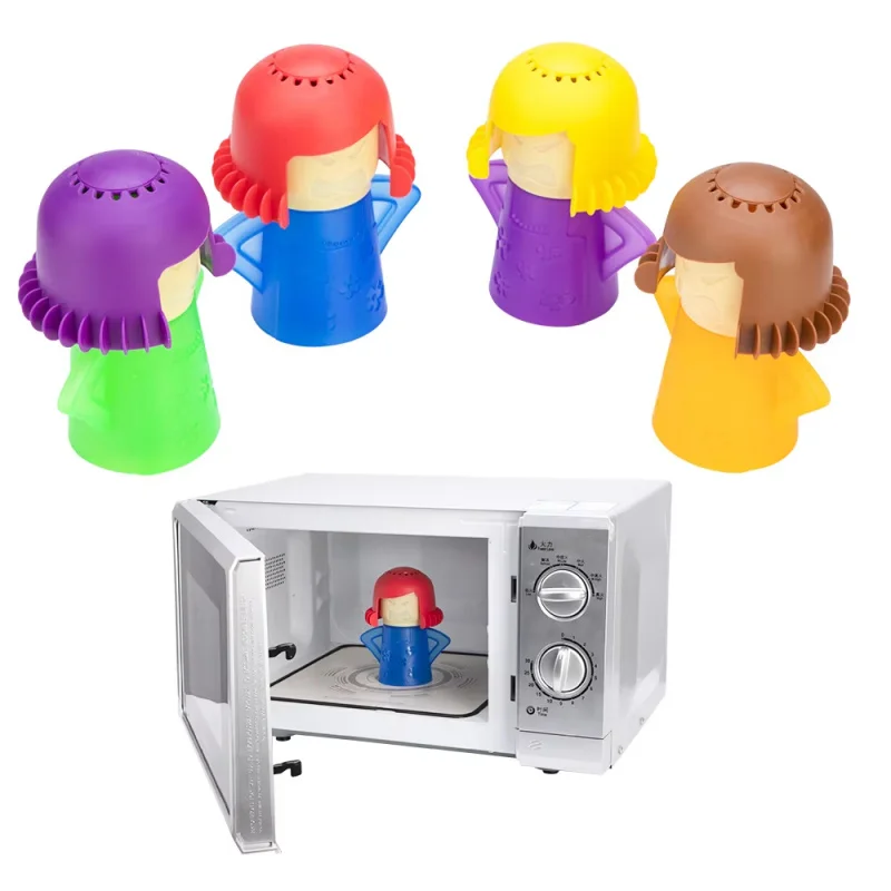 Angry Birds-Themed Spray Degreaser: Innovatively Cleans Microwaves, Ovens & Freshens Refrigerators with Fun Design