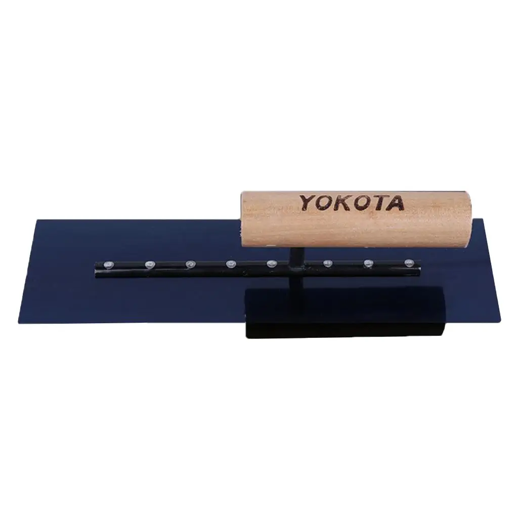 Carbon Steel Concrete Plastering Trowel Finishing Tools With Wood Handle