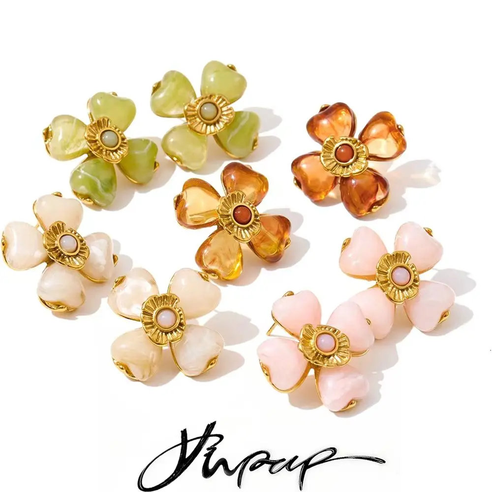 Yhpup Acrylic Jewelry Set