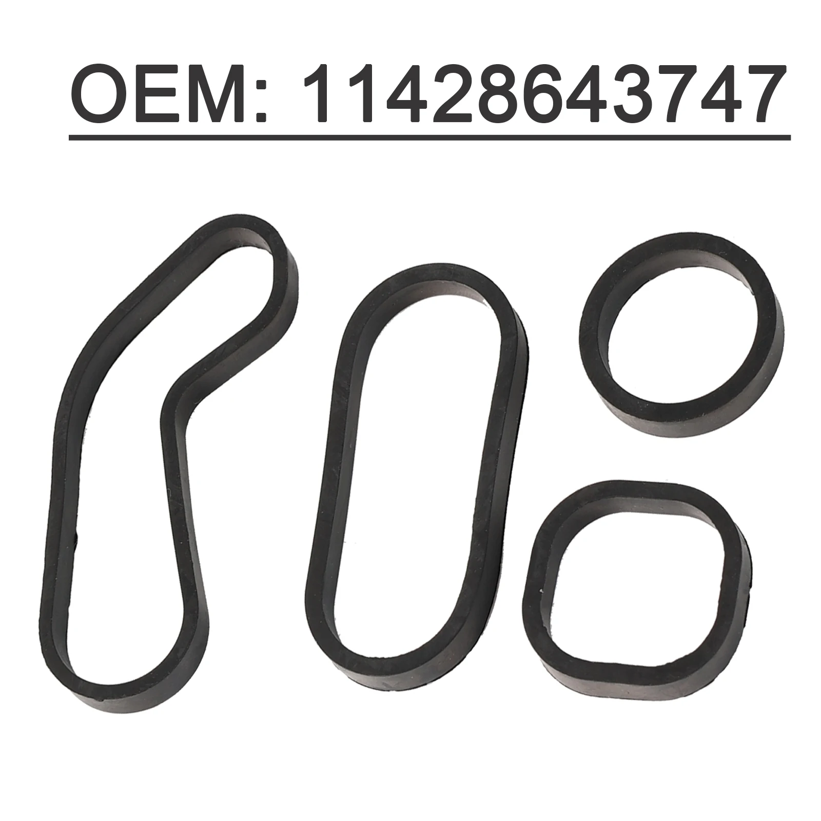 For Mini Convertible Countryman Coupe Paceman Roadster R57 2010- Oil Cooler Seal and Filter Housing 11428643747 11428643758