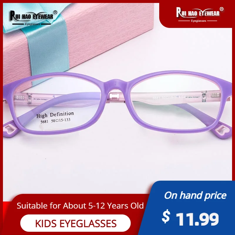 【Big savings】 Children Glasses Frames Student Boy Girls Kids Eyeglasses Customize Amblyopia Myopia Astigmatism Spectacles Frames 5681