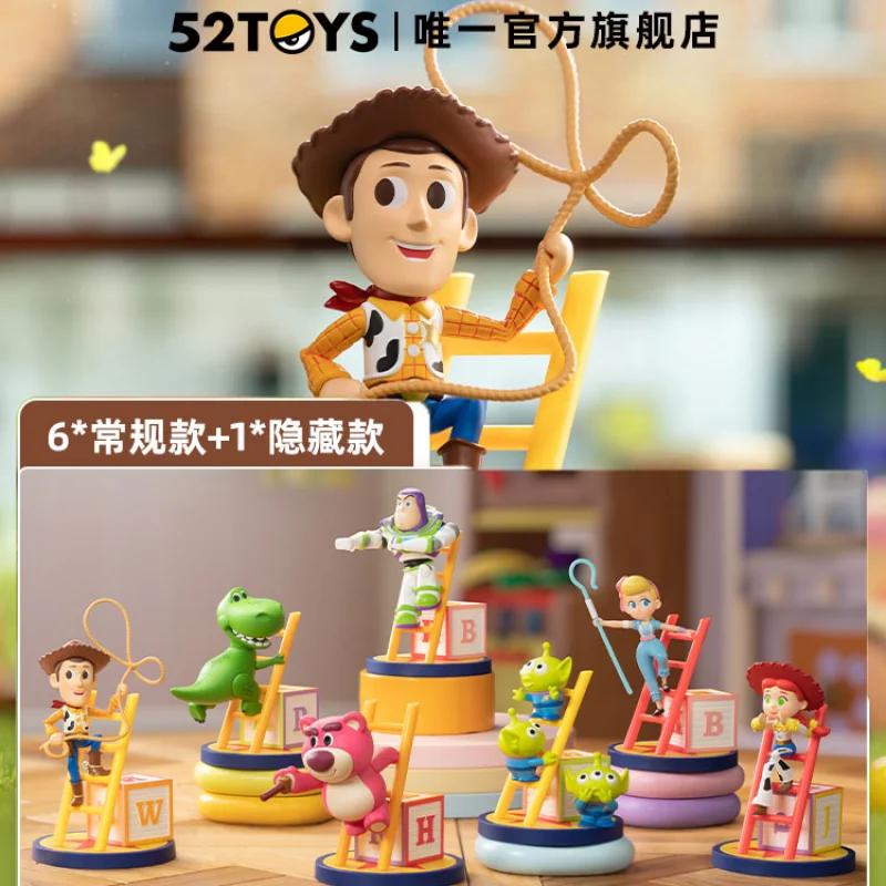 The Disney Toy Story Ladder Series Blind Box Surprise Box Original Action Figure Cartoon Model Mystery Box Collection Girls Gift