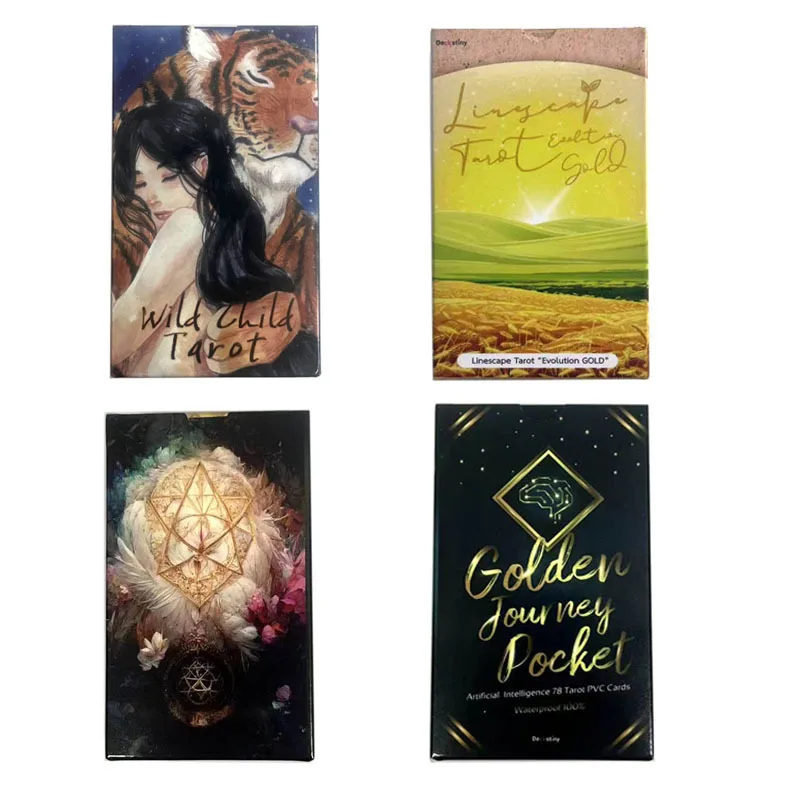 

12x7 см Linescape дикие детские карты Таро колода полные английские карты Таро с руководством книга развлечения гадания настольные игры карты