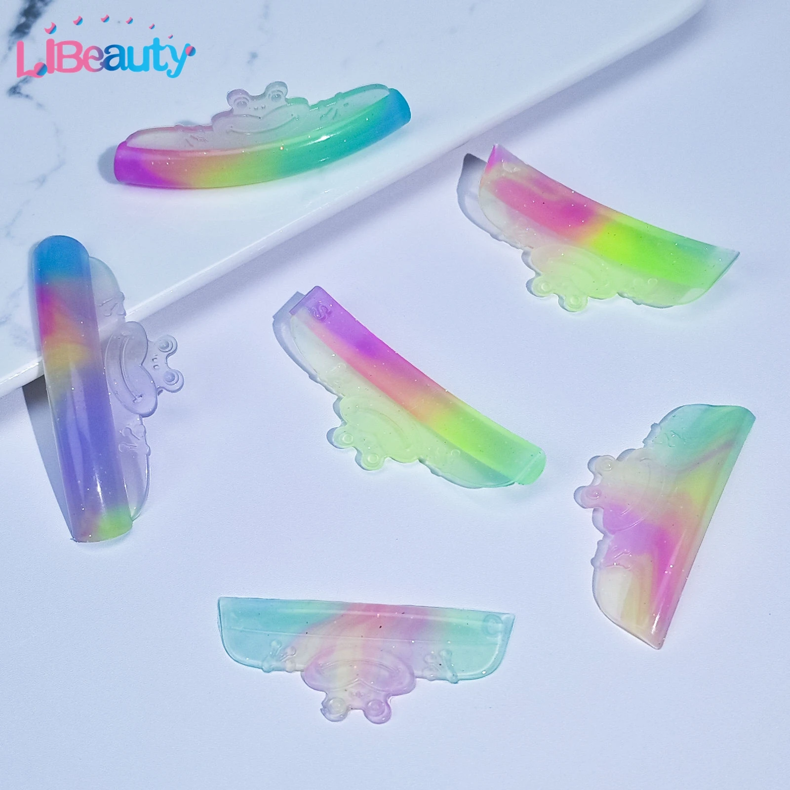 리뷰티 6쌍 C/L 컬 실리콘 속눈썹 펌 패드 스티키 래쉬 로드 쉴드 리프팅 3D 속눈썹 컬러 액세서리 메이크업 도구