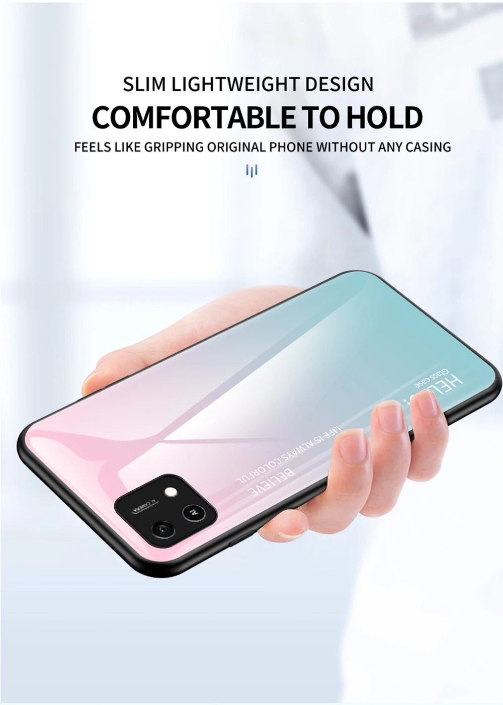 Luxury Mirror Tempered Glass Phone Case For Oppo Series_voghion.com