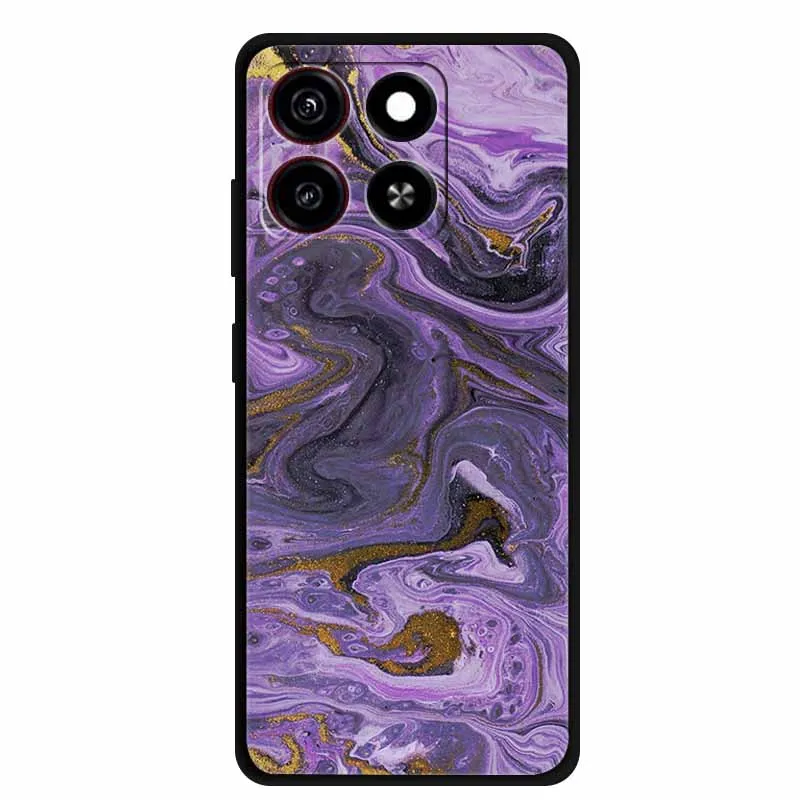 Marble Astronaut Shockproof TPU Soft Silicone Phone Case - 6.75