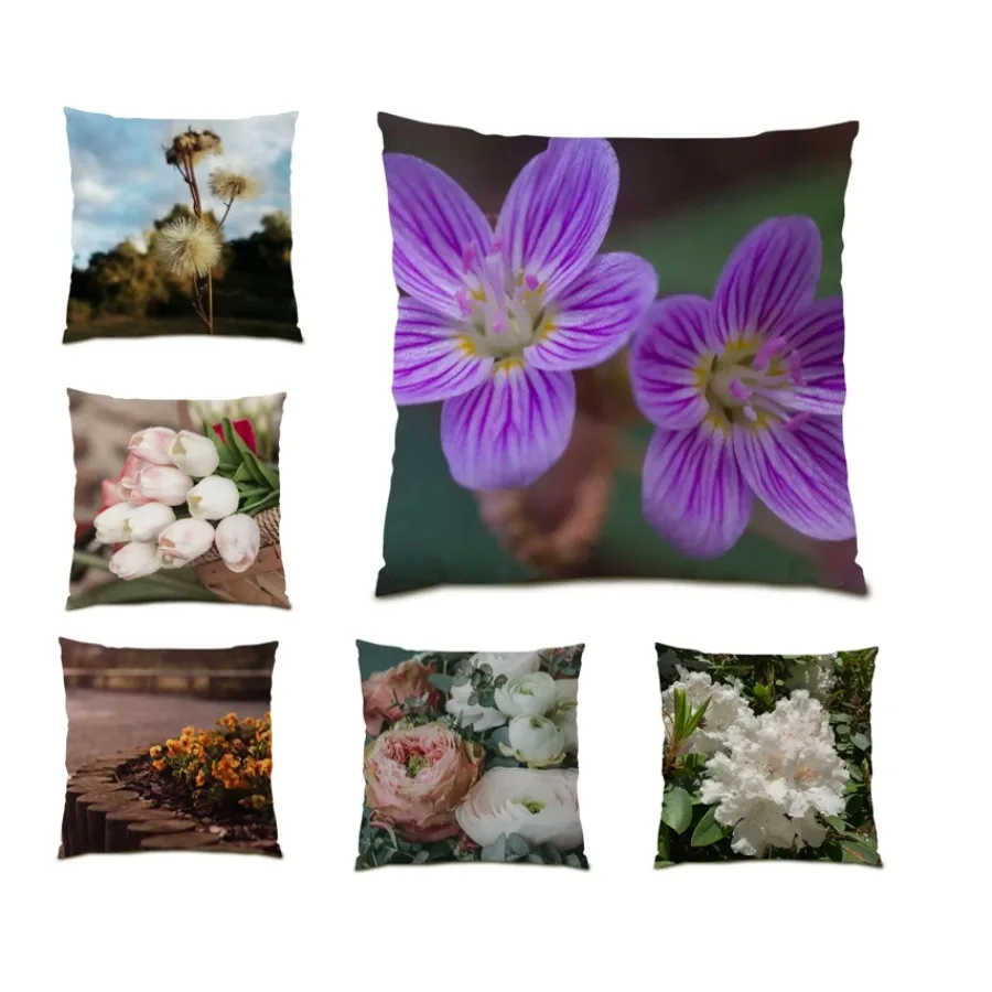 

Simple 45x45cm Modern Cushion Cover Home Decoration Office Velvet Gift 2023 New Decorative Cushions Sofa Art Nordic Pillow F996