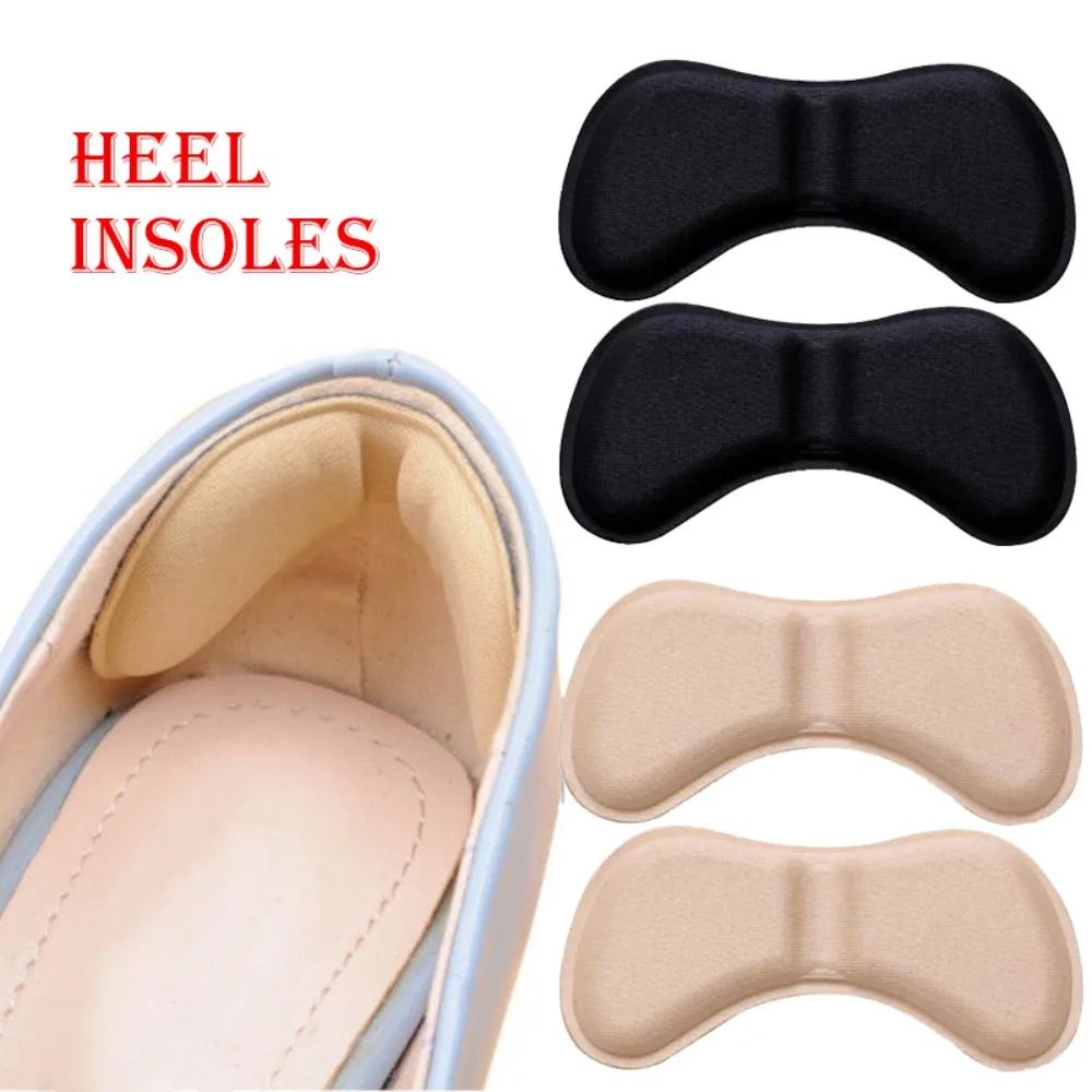 

1\10Pairs 4D Heel Insoles Patch Pain Relief Anti-wear Cushion Pads Feet Care Heel Protector Adhesive Back Sticker Foot Care Tool
