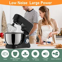 YR 4.5L Mini Chef Machine Noodle Machine Stand Kitchen Mixer Home Chef Machine Egg Beating and Noodle Mixing Machine 2