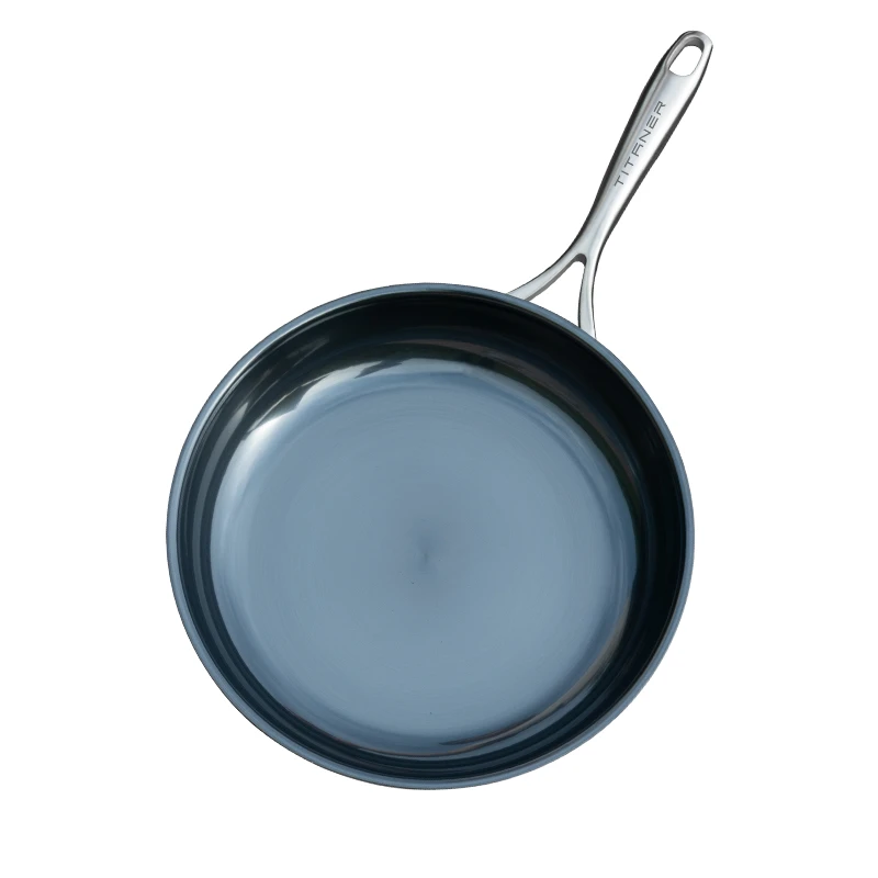 Titaner Pure Titanium 3layer Composite Frying Pan with Nonstick