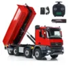 Toys 1/14 K3365 Kabolite 8X8 Red RC Hydraulic Dump Truck RTR Remote Control Painted Finished Tipper Vehicle Cars Model for Boys 3