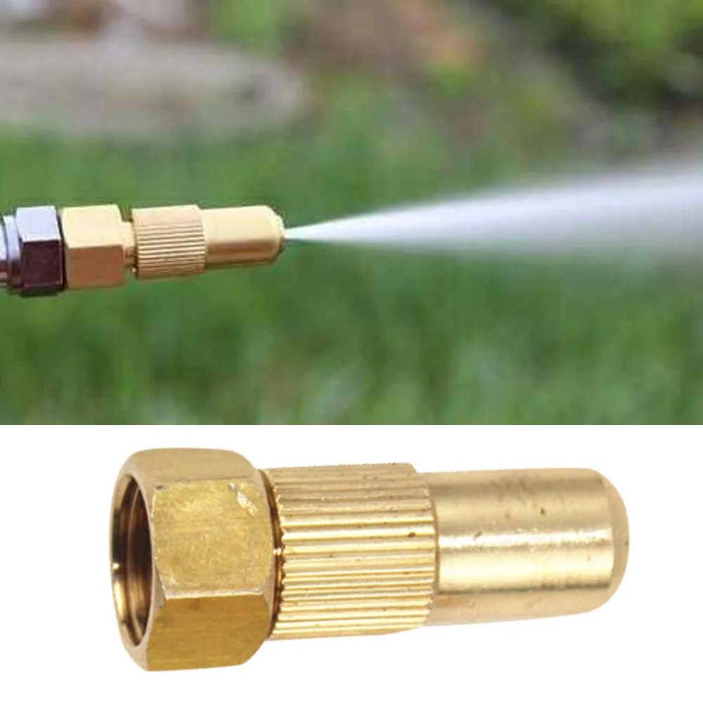 

Universal Garden Watering Brass M14 Threaded Anti Rust Water Misting Long Range High Pressure For Pesticide Sprayer Spray Nozzle