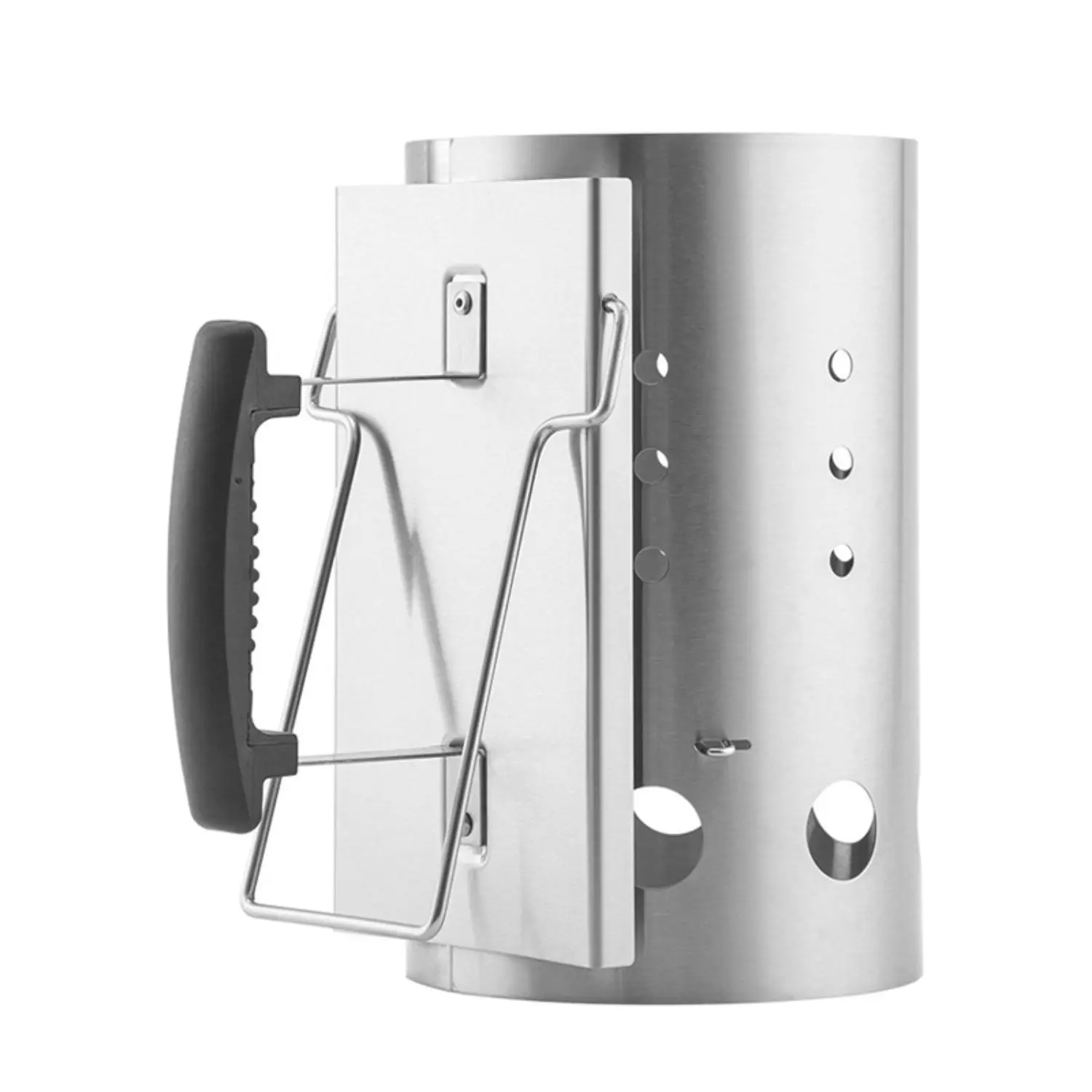 Chimney Starter Stainless Steel Portable Efficient Charcoal Starter Barrel for Barbecue Camping Picnic Charcoal Chimney