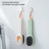 Multifunction Cleaning Shoe Brush Soft Automatic Liquid Shoe Brush Long Handle Clothes Soap Brush With Hook Clean Tool 6