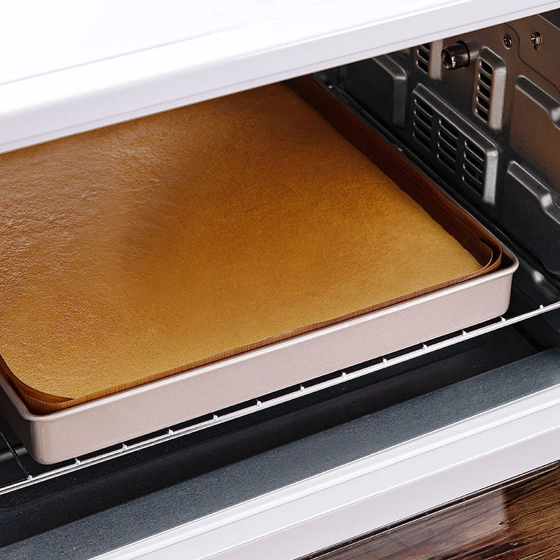 Baking Pan Bread Mold Bread Baking Pan 28cm Square Thicken Carbon Steel Bread Baking Pan Household Non-Stick Biscuits Pie Pizza Bread Tray Cake Mold Bakeware Tools