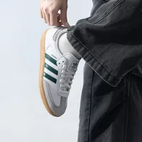 Adidas clover women's shoes 2025 spring new sports shoes retro low help light German training shoes casual shoes JI2724 4