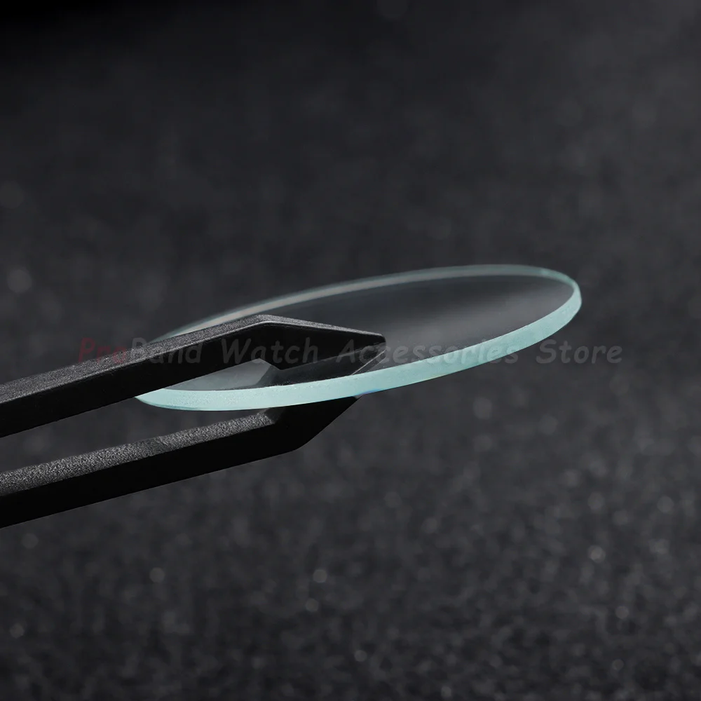 Transparent Crystal Watch Glass Replacement - Flat, Various Thicknesses