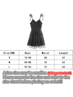 AltGoth Dark Gothic Elegant Dress Women Emo Alt Vintage Mesh Patchwork Lace Up High Waist Dress Y2k Harajuku Mall Goth Partywear - Image 6