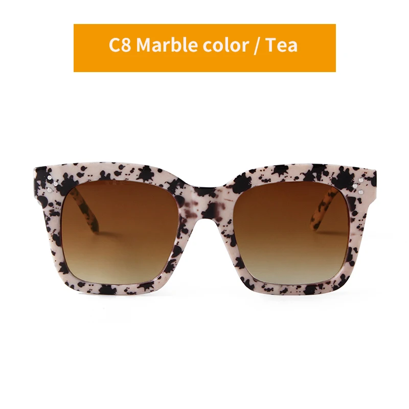SORVINO Vintage Bing Rahmen Quadratische Sonnenbrille Frauen Männer Retro Marke Designer Nieten Shades Damen Sonnenbrille für Outdoor – Detail 28