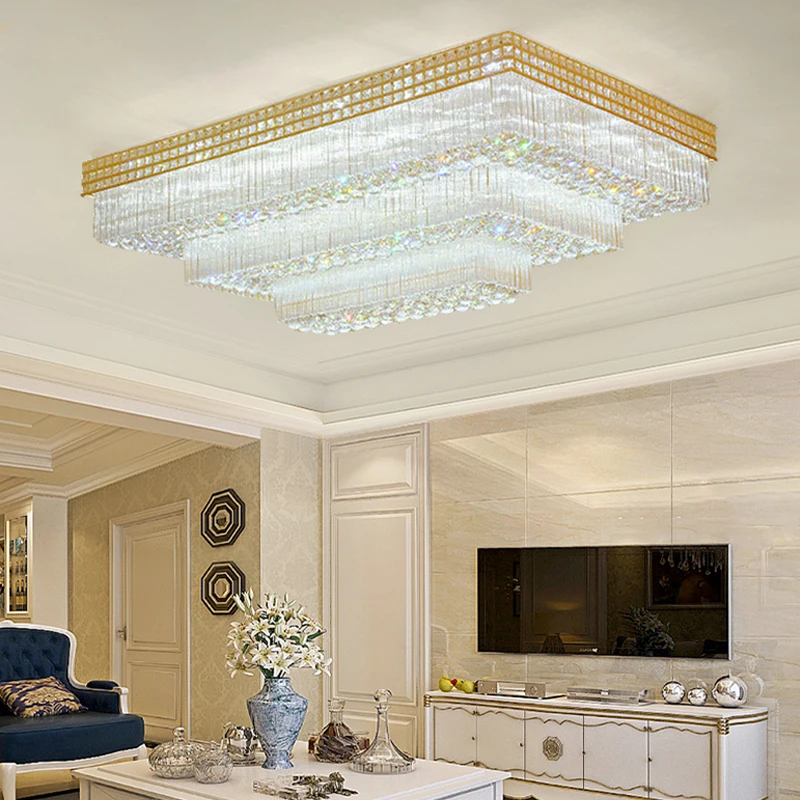 Glass Ceiling Light | Crystal Ceiling Light | Ping Lighting - View #2