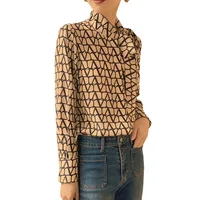 Mode femmes Blouses nouveauté dames dessus de chemise Blusas Mujer 2